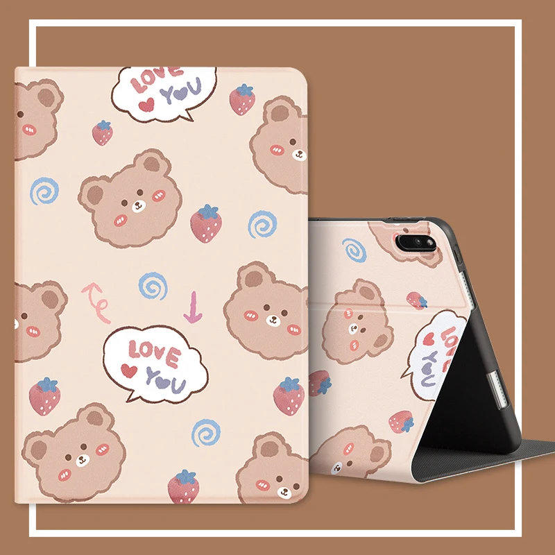 

For Huawei MatePad M6 8.4 inch case, for Huawei MatePad 10.4M5 Lite 8/10.1M6 10.8Pro 10.8 automatic sleep smart silicone case