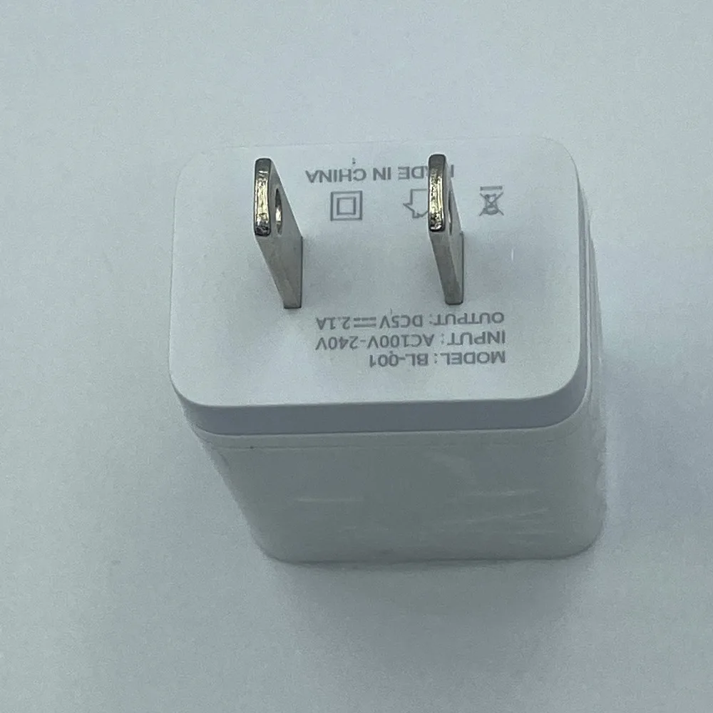 100 шт./лот Универсальный 5V 2.1A штепсельная вилка американского стандарта и быстрой зарядки в плоской спиралевидной форме Зарядное устройство адаптер для iPhone samsung lg мобильного телефона