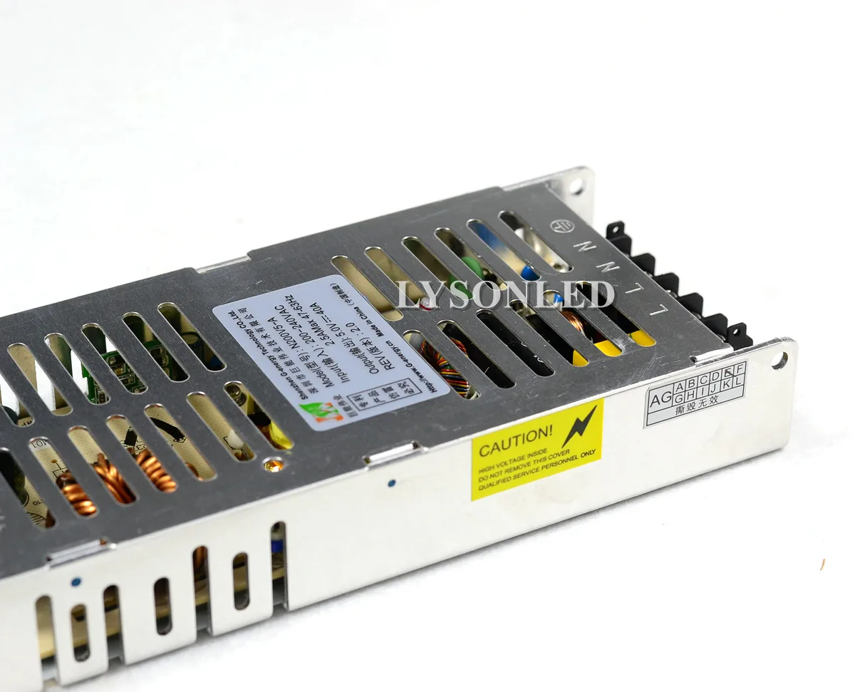 G energy N200V5 A 200 Вт светодиодный Программируемый дисплей вывески блок питания 5V40A ~