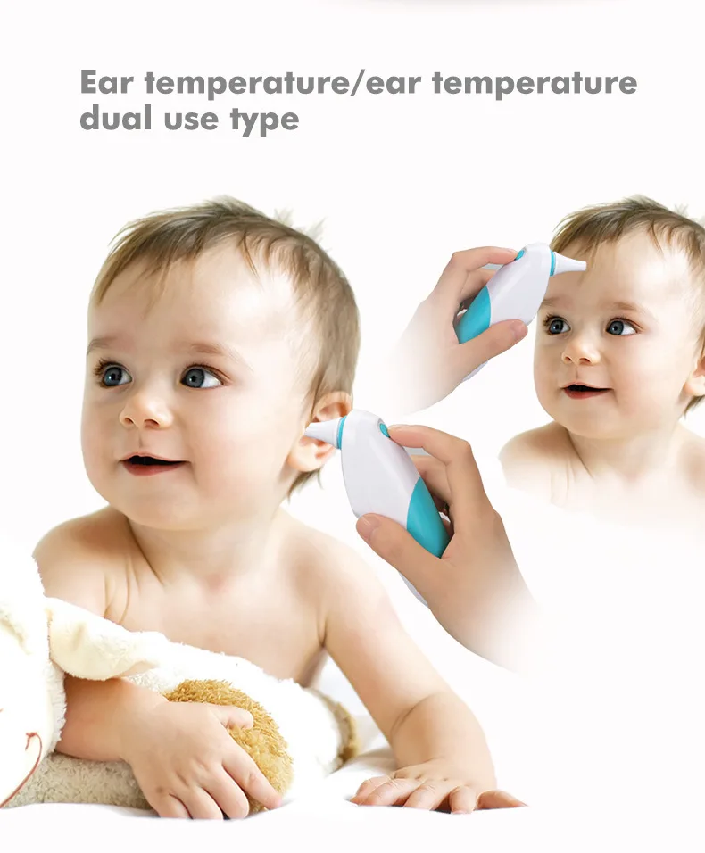 Термометр для ушей цифровой инфракрасный ИК ЖК детский лоб и ухо Бесконтактный взрослый высокая температура тела цифровой пистолет термометр для здоровья
