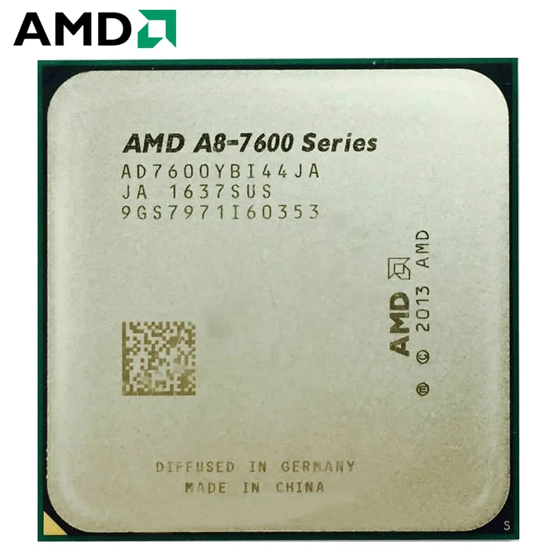 

AMD A8-Series A8-7600 A8 7600K A8 7600B 3.1GHz Quad-Core CPU Processor AD7600YBI44JA/AD760BYBI44JA 4M Socket FM2+