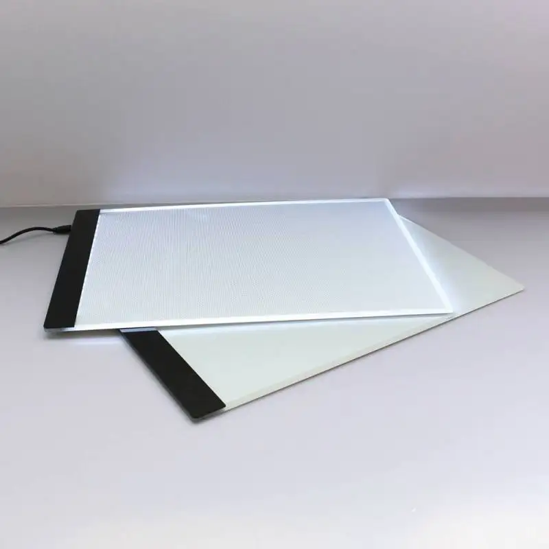  USB Plug LED Copy Table DIY Picture Luminous Penetrating Table for Kids Gifts Light Adjusting A4 Si