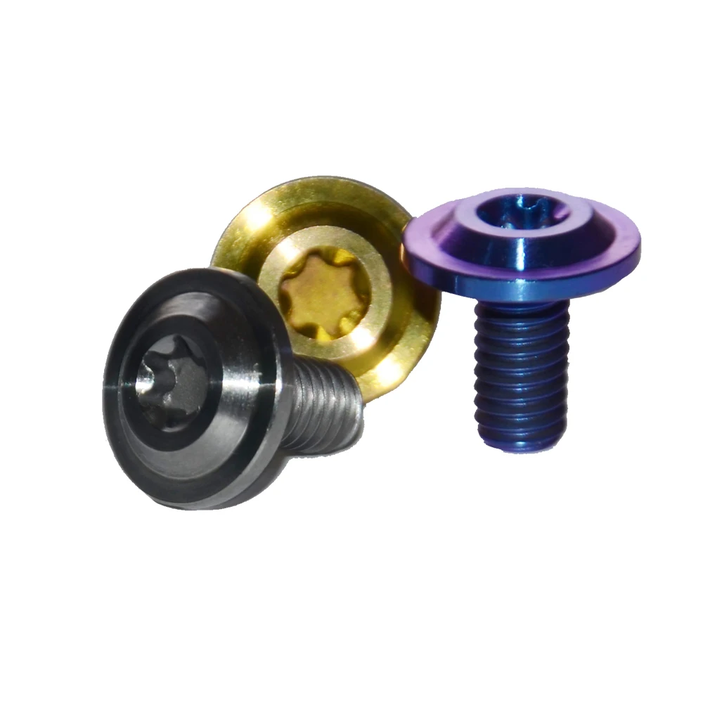 4 Pcs M6 X 12 Grade5 티타늄 볼트 Ti 합금 나사 DIY 우산 T30 T..