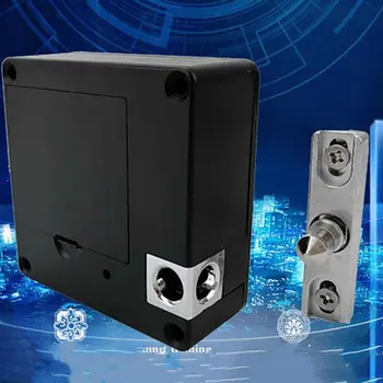 

Wooden Cabinet RFID Card Code Home Office Drawer Lock No Drilling Door Anti Theft Intelligent Electronic Wardrobe Furniture