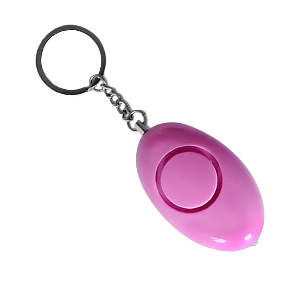 Pink Маленький в форме яйца женский персональный безопасный брелок с сигнализацией анти-Атака защита Аварийная сигнализация Дети Школа оповещения - Цвет: Pink