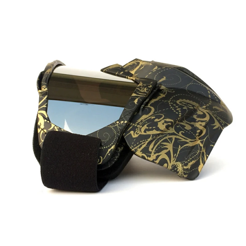 Ski Snowboard Snowmobile Eyewear Mask Snow Winter Skiing Anti-UV Waterproof Glasses Motocross Sunglasses A