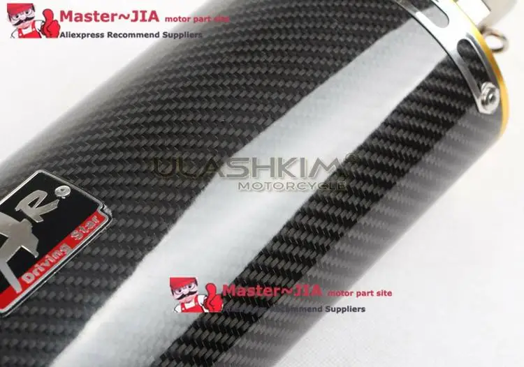 M3 мотоцикл полная система глушитель среднего подключения трубы слипоны для HONDA