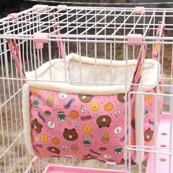 

Cat Bed Pet Kitten Cat Hammock Removable Cat Soft Bed Cages Pets Swing House Cat Sleeping Bag