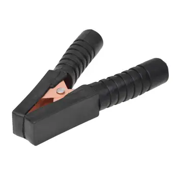 

200A Insulated Car Battery Alligator Clip Clamp Black