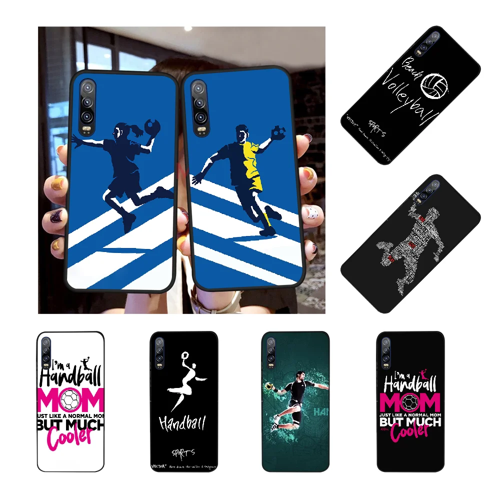 NBDRUICAI Handball спортивный DIY окрашенный Шикарный чехол для телефона Huawei P30 P20 P10 P9 P8 Mate 20