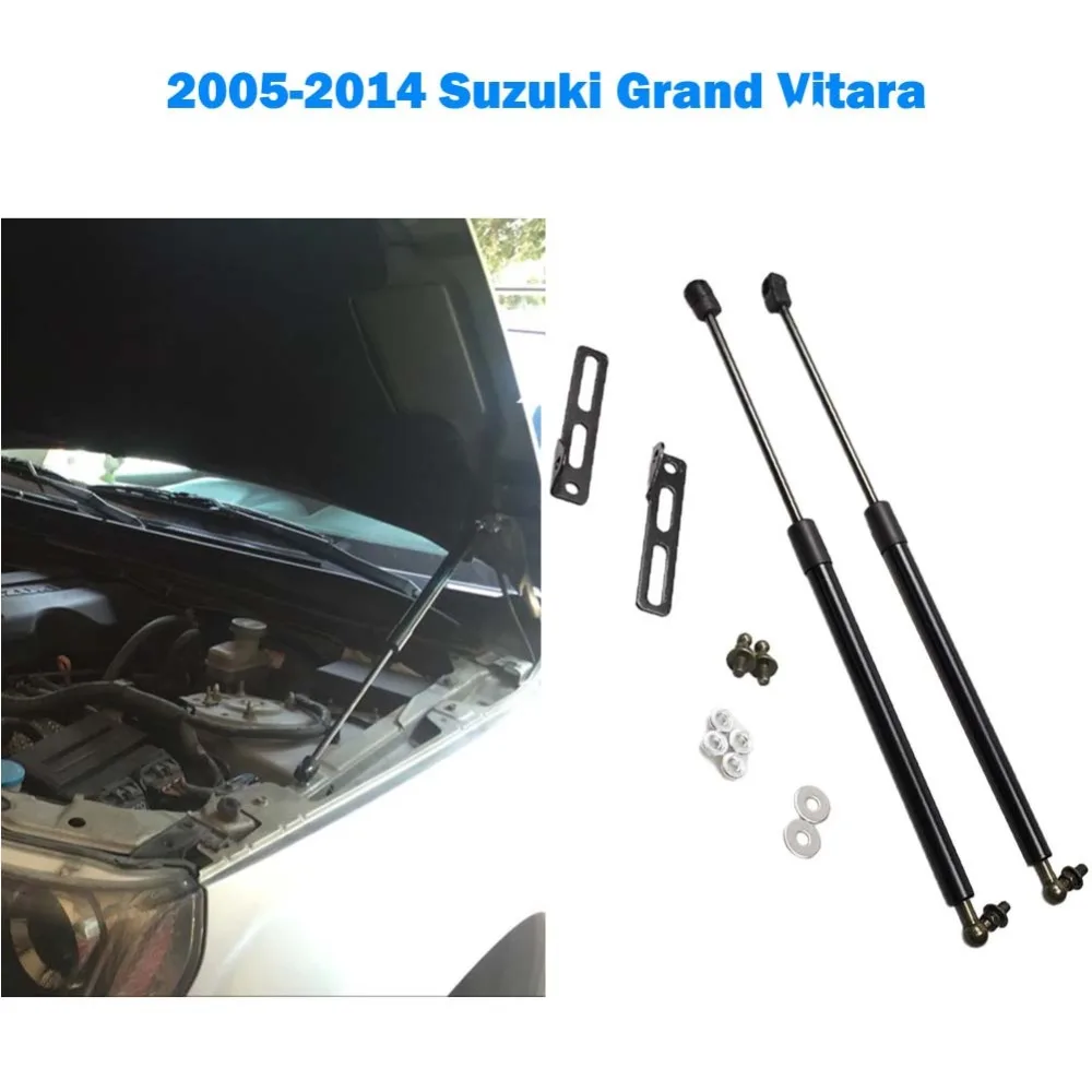 

2pcs Car Front Hood Bonnet Modify Gas Struts Lift Support for 2005-2014 Suzuki Grand Vitara Damper for Chevrolet Grand Vitara