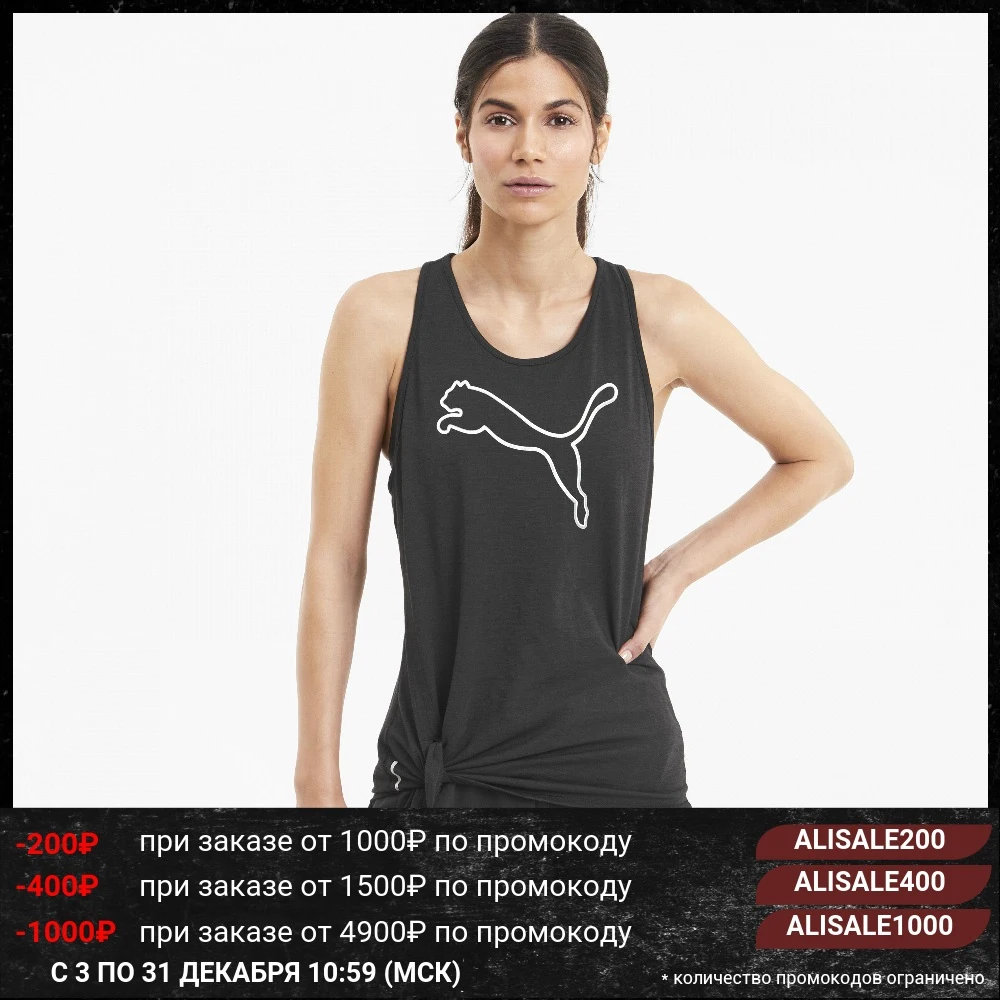 Майка PUMA Logo Tie Tank |
