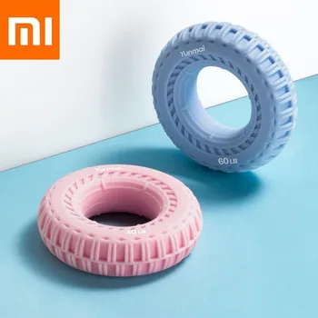 

xiaomi Yunmai Hand Grip Strengthener Mijia Hand Gripper Finger Trainer Grips Silicone Ring Decompression 40lb For Men And Women
