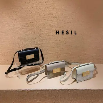 

Versatile simple atmosphere exquisite foreign style lock up postman Bag Messenger Bag single shoulder bag women's bag crocodile