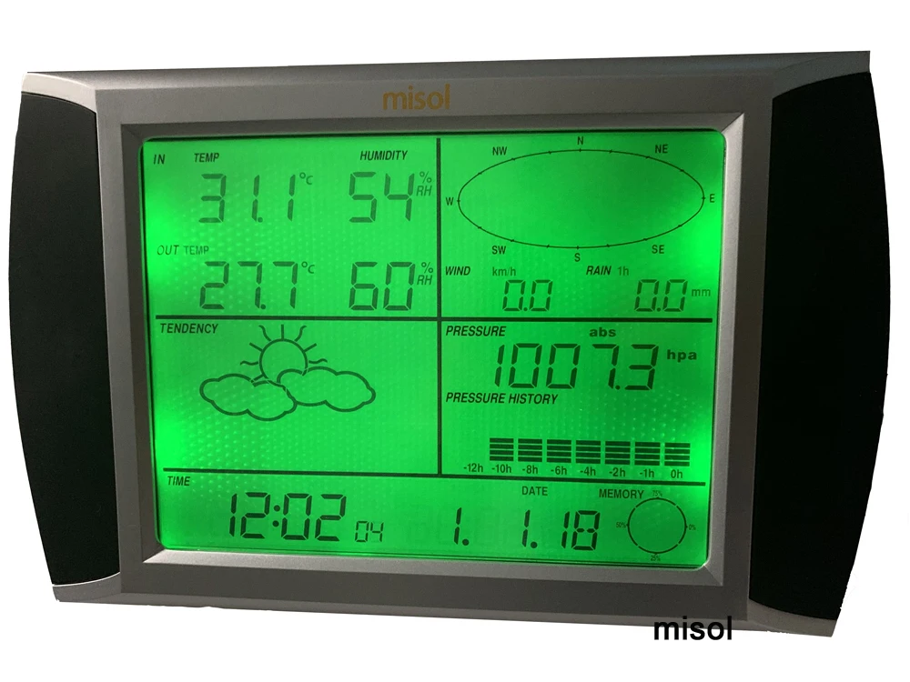 misol estacao meteorologica profissional conexao pc velocidade 01