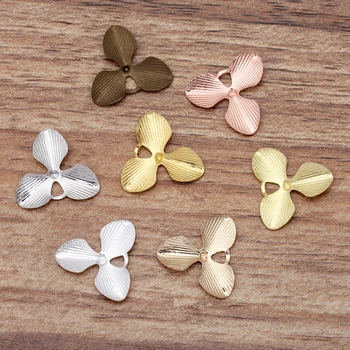 

100 Pieces/Lot 18 mm Metal Copper Filigree Pendant Connector DIY For Jewelry Making Accessories