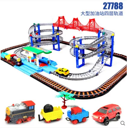 

Li Xin Track Train Camera Track Car Boy Toy Car Genuine Set 27788 Gift