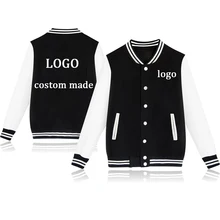 Бейсбольная куртка Kpop на заказ, куртка-бомбер для мальчиков и девочек, унисекс, с логотипом «сделай сам», Униформа, свитшот, индивидуальная уличная одежда