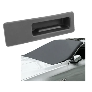 

netic Car Windshield Snow Cover Winter Ice Frost Guard Sunshade Protector & Boot Lid Tailgate Switch 51247463161
