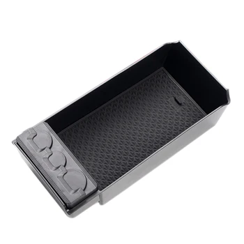 

Car Central Armrest Box for Medesace-Benz A-Class 2019 Center Console Organizzatore NERO