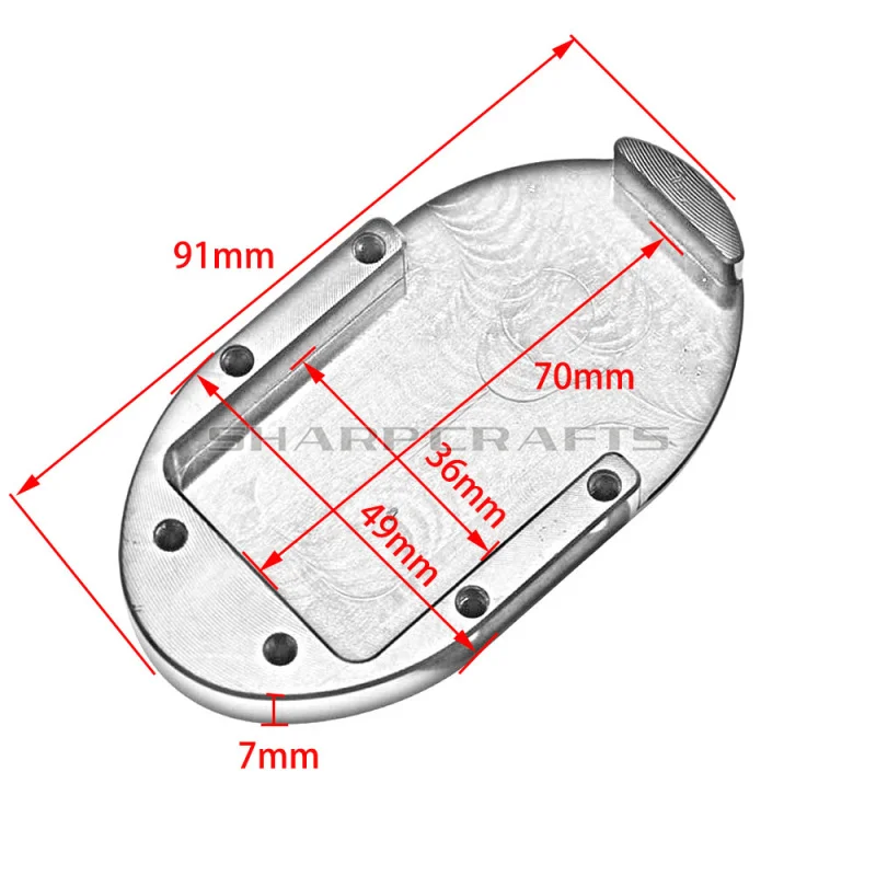 Мотоцикл с ЧПУ Тормозная педаль колодки крышка подножки для Harley Sportster XL 883 пользовательские 1200 Roadster Superlow Forty Eight Seventy Two