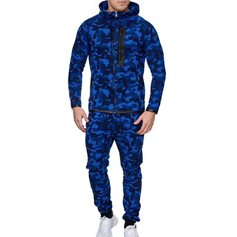 Мужская Повседневная модная с принтом, с длинным рукавом, на молнии, с рисунком, на шнурке, Спортивная толстовка с капюшоном, набор