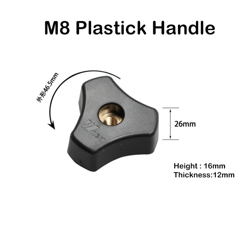 Metal Quick Acting Hold Down Clamp Set M8 Screw Device Carpenter for T-Slot T-Track Woodworking Tools