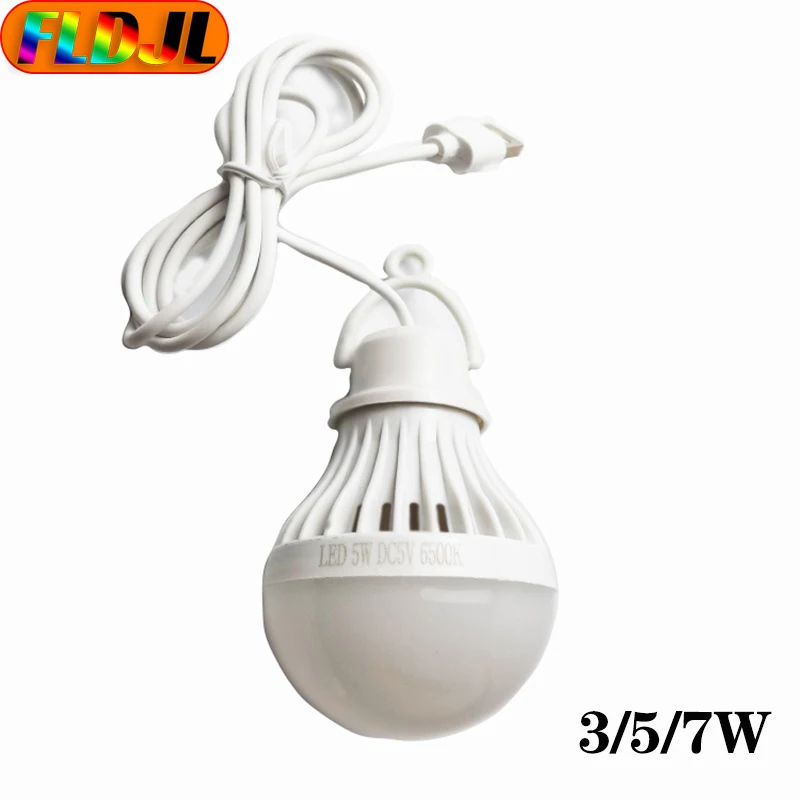 LED Lantern Portable Camping Lamp Mini Bulb 5V USB Power Book Light Reading Student Study Table Super Birght For Outdoor | Лампы и