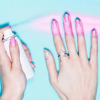 

60ml 12 Colors Drying Spraying Easy Washing Nail Spray Art Manicure Tool Nail Spray Manicure Nail Polish Spray Base Coat Fast