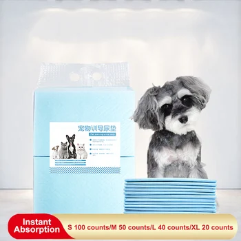 

Dog Diaper Training Pee Pads Pet Diaper Disposable Healthy Clean Nappy Mat for Pets Dog Daily Diaper Supplies