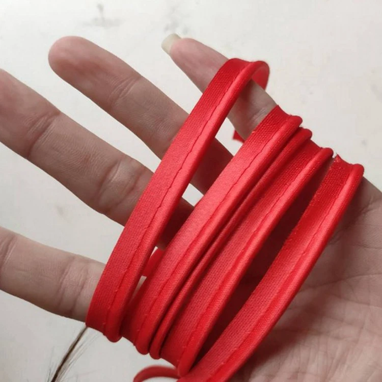 10mm Bias Piping Tape Rope for Sheets Sofa Curtains Hats Clothes Various Fabric Handmade DIY Craft Sewing Supplies
