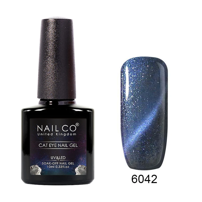 6042 NAILCO Гель-лак для ногтей кошачий глаз 10 мл Радужный цвет УФ светодиодный Гель-лак для ногтей впитывающий лак для ногтей Гель-лак - Цвет: 6042