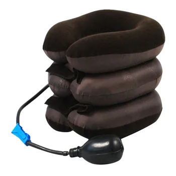 

25#U Neck Pillow Air Inflatable Pillow Cervical Brace Neck Shoulder Pain Relax Support Massager Pillow Air Cushion Traction Soft