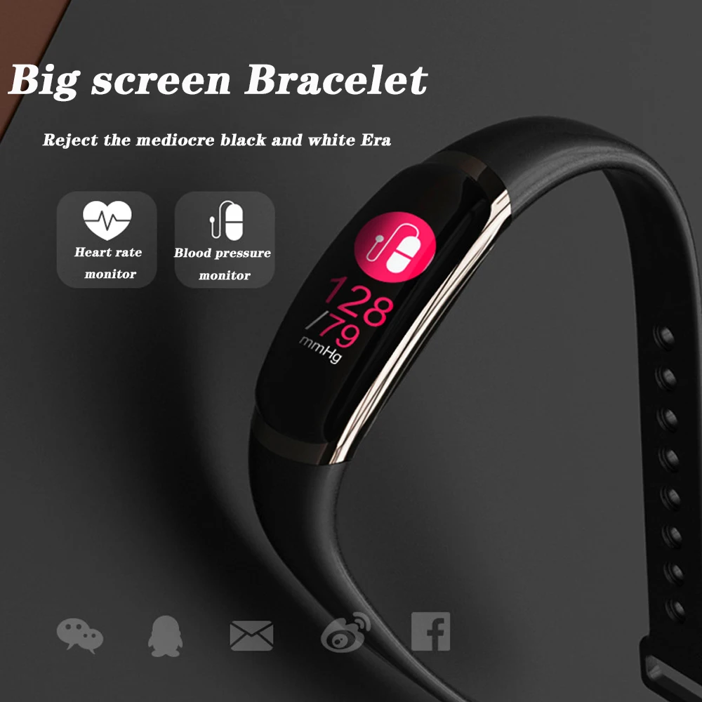 

A16 Smart Watch A16 Smart Bracelet IP67 Waterproof Heart Rate Bracelet Bluetooth 4.0 Fitness Tracker Touch Screen