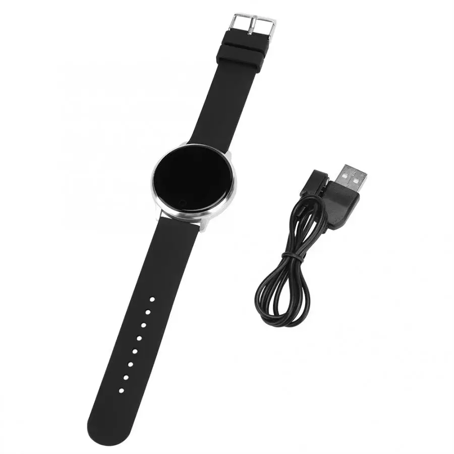 E38 HD ips большой экран спортивный фитнес-монитор смарт-браслет Smartband