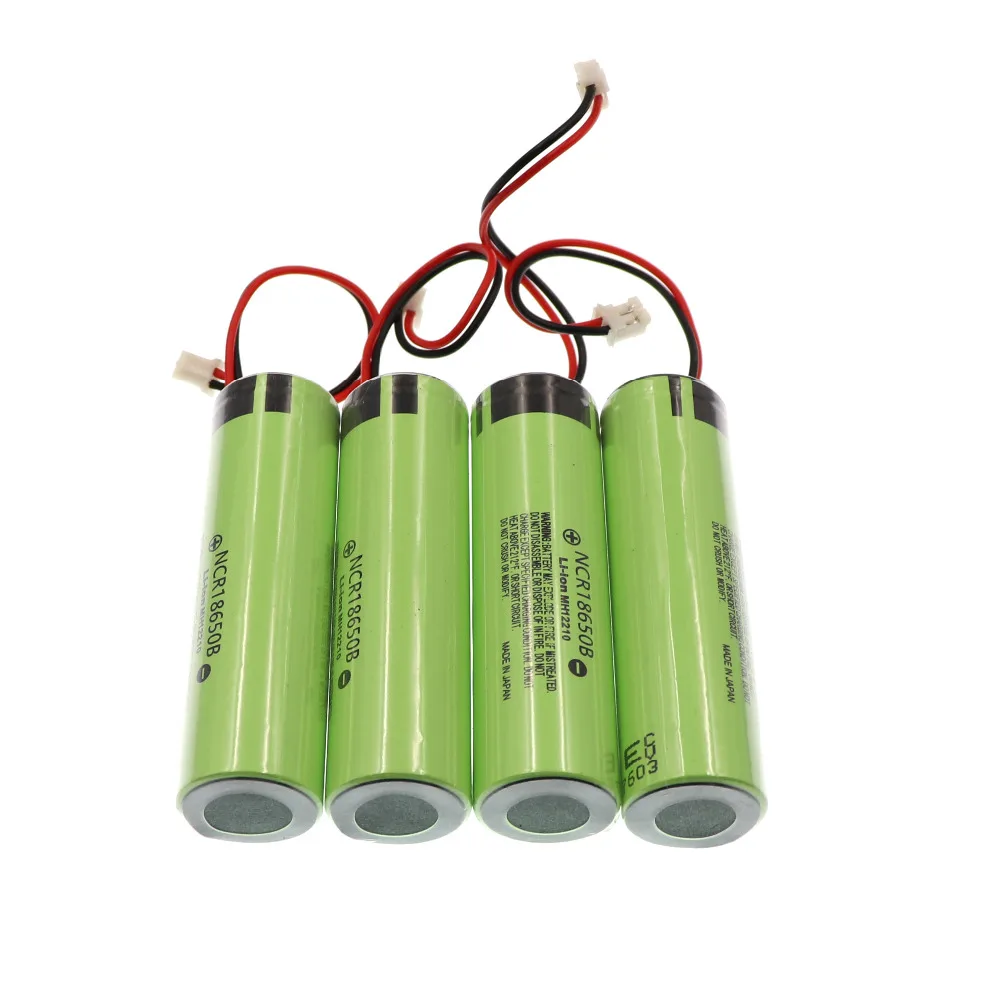 /100 NCR 18650B 3,7 V 3400mAh плеер батарея, Bluetooth динамик батарея 2P свинец, японский качественный аккумулятор