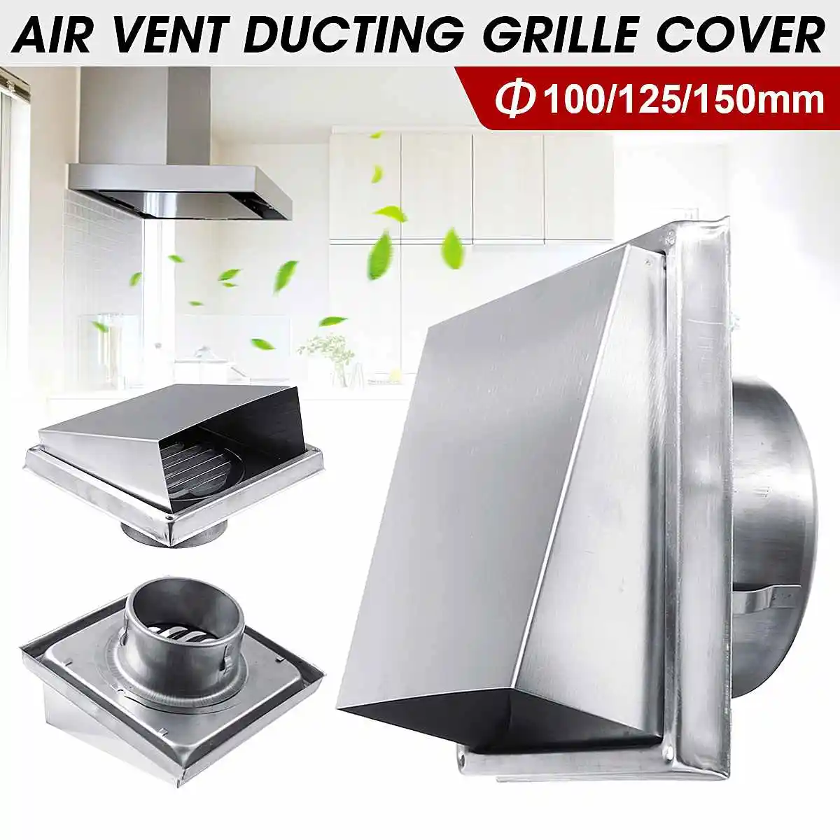 FINGER GUARD for DUCTING 5/" 125mm CIRCULAR MESH GRILLE VENT EXTRACTOR FANS