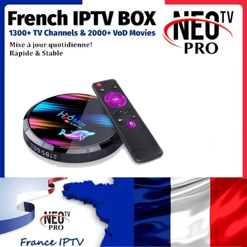 

H96 MAX X3 Wireless IPTV Box Android 9.0 NEOtv Pro IPTV Box 1800LIVE France Italy Germany Beigium Dutch IPTV Subscription TV Box