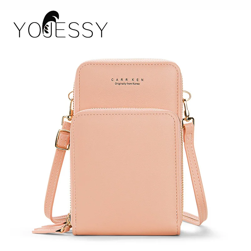 

YOJESSY Crossbody Cell Phone Shoulder Bag Cellphone Bag Fashion Daily Use Card Holder Mini Summer Shoulder Bag for Women Wallet