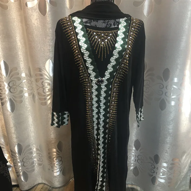 Мусульманское Eid abaya для мусульманского праздника Рамадан модное платье Женский Восточный халат Дубай длинное мусульманское платье Бисероплетение