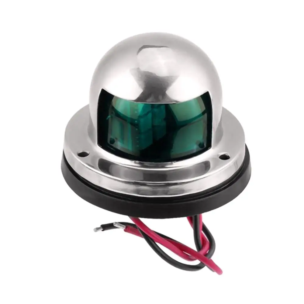 

Stainless Steel+ABS Red Green Navigation Light Boat Marine Indicator Spot Light Marine Boat Accessory Boat