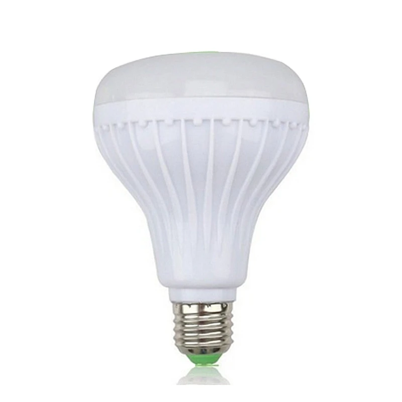 AABB-LED RGB цветная лампочка E27 12 Вт Bluetooth управление Смарт Музыка Аудио Колонка-светильник