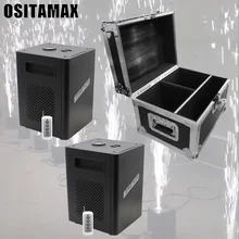 2 шт./лот, 400 Вт, пульт дистанционного управления/DMX, холодная Искра, фейерверк, искры, машина для празднования свадьбы, вечеринки