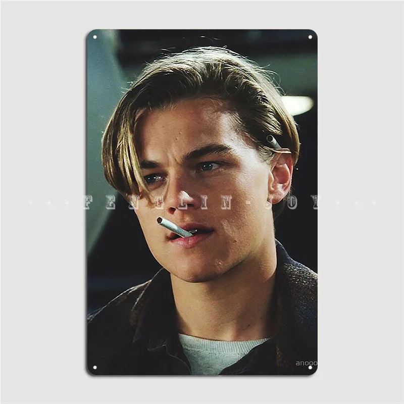 

Металлический плакат Леонардо ДиКаприо, Настенная роспись, кинотеатр, Классический Настенный декор, оловянный плакат