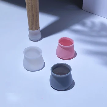 

16Pcs Silicon Furniture Leg Protection Cover Feet Pad Floor Protector for Home Chair Leg Floor Protection Anti-Slip Table Legs