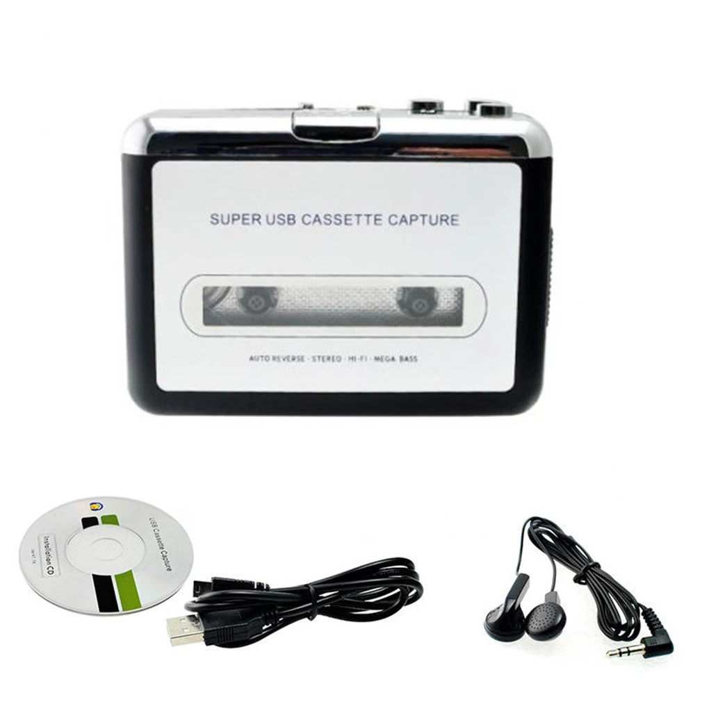 Мини-Кассетный usb-плеер лента в MP3 конвертер cd-дисков аудио Захват музыкальный плеер портативный ленточный плеер