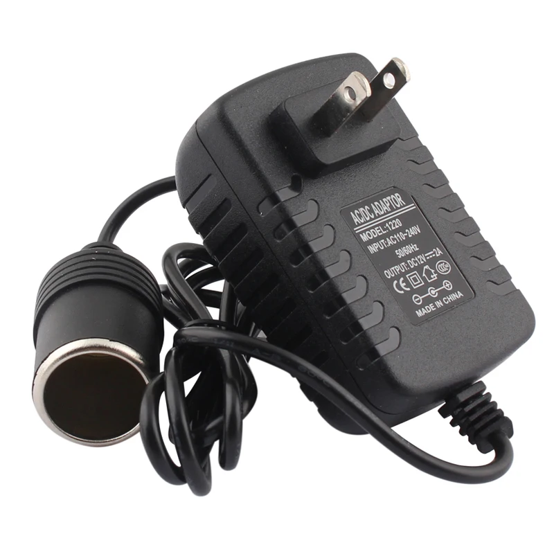 DC Car Adapter Converter 110V 220V to 12V 2A 5A 8A 10A Car Cigarette Lighter Power Adapter Supply EU US AU UK Converter Inverter