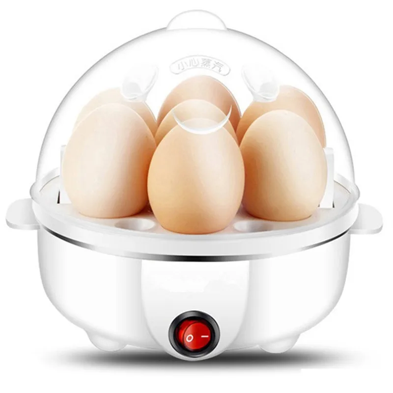 220V Electric Mini Portable Egg Boiler Machine 5 Holes Multifunctional Steamed Egg Custard Egg Boil Breakfas Machine