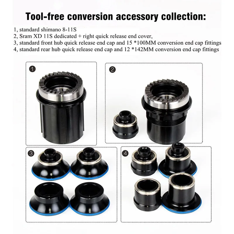 Koozerマイクロスプライン12s mtb freehub BM440 XM490プロ自転車ハブ8