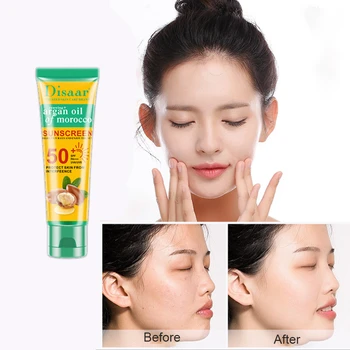 

Air Cushion Isolation Sunscreen Concealer Argan Oil Moisturizing Foundation Makeup Bare Whitening Face Makeup BB Cream 50ml/Pcs